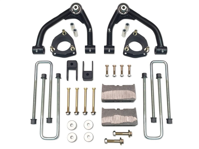 Tuff Country 14069 14-18 fits Silverado 1500 4wd 4in Uni-Lift Kit (w/1 Pc OE Cast Stl Up Arm No Shocks)