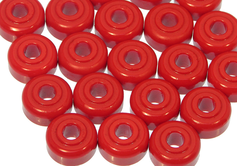 Prothane 19-1816 Universal End Link Bushings - 5/8 x 1.15in OD x 3/8in ID - Red