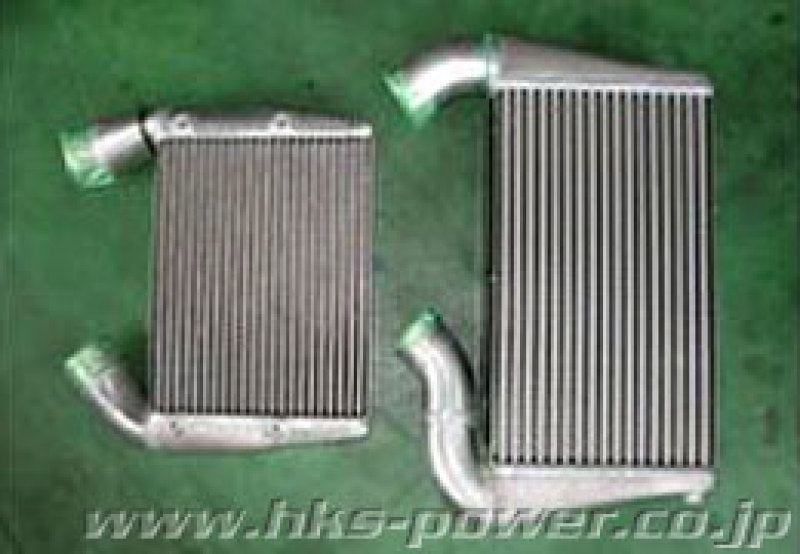 HKS 13001-AN013 09 fits Nissan GTR R35 2 Core FMIC includes Carbon Air Duct and Full Piping Kits