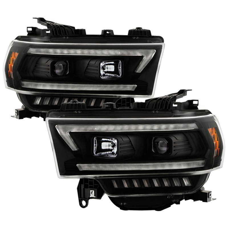 Spyder 5088611 fits Dodge 19-22 Ram 2500 (Halogen Only) Projector Headlights -