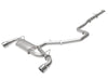 AFE 49-37010-P Exhaust Cat-Back 19-20 fits Hyundai Veloster N 304SS Polished D