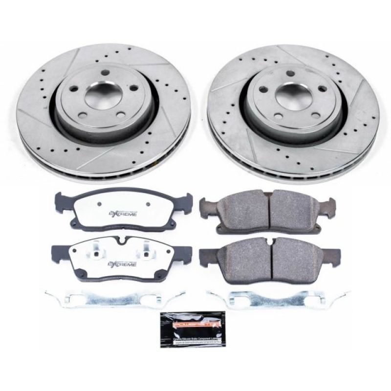 PowerStop K6536-36 13-16 fits Dodge Durango Front Z36 Truck & Tow Brake Kit