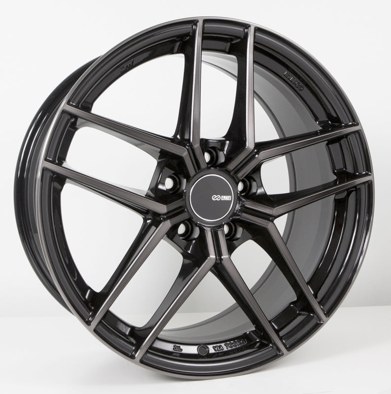 Enkei 498-880-3140MBM TY-5 18x8 5x108 40mm offset 72.6mm Bore Black Pearl