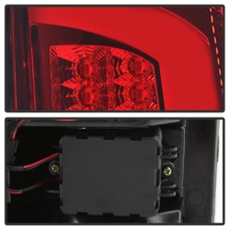 Spyder 5084286 fits Dodge 07-09 Ram 2500/3500 V3 Light Bar LED Tail Lights - Re