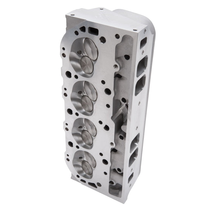 Edelbrock 77485 Cyl Head BBC Victor Jr 24 Deg Rect Port 300cc 106cc Combustion Chamber