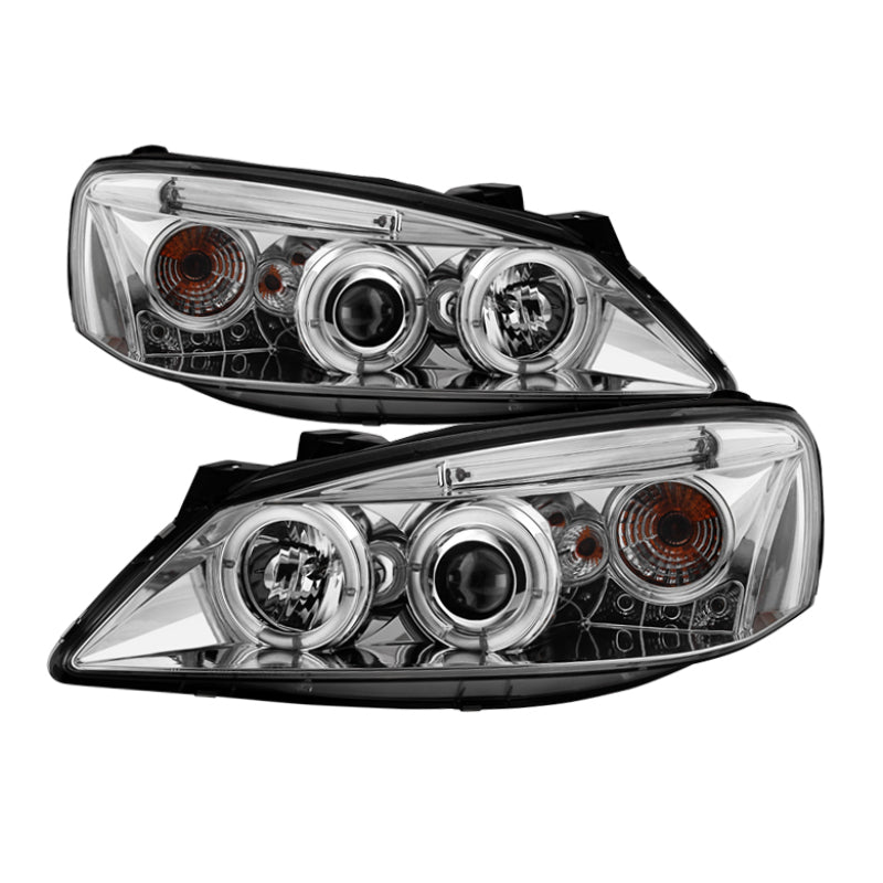 Spyder 5011602 fits Pontiac 05-08 G6 2/4DR Projector Headlights LED Halo LED Ch