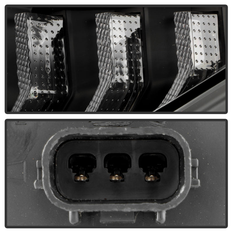 xTune 5088932 fits Honda Civic 16-20 LED Model High-Power LED Module Headlights