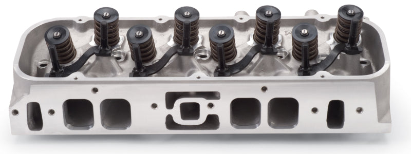 Edelbrock 50459 Cyl Head E-Street BB fits Chevy Oval Port Complete Single