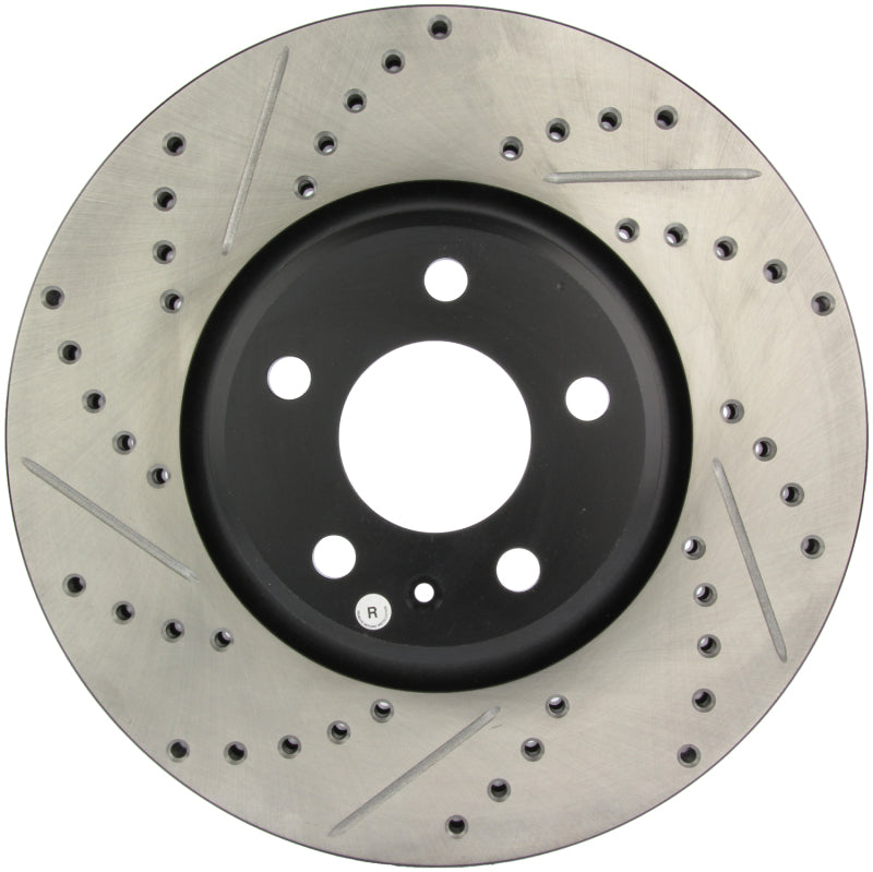 Stoptech 127.33136R Slotted & Drilled Sport Brake Rotor