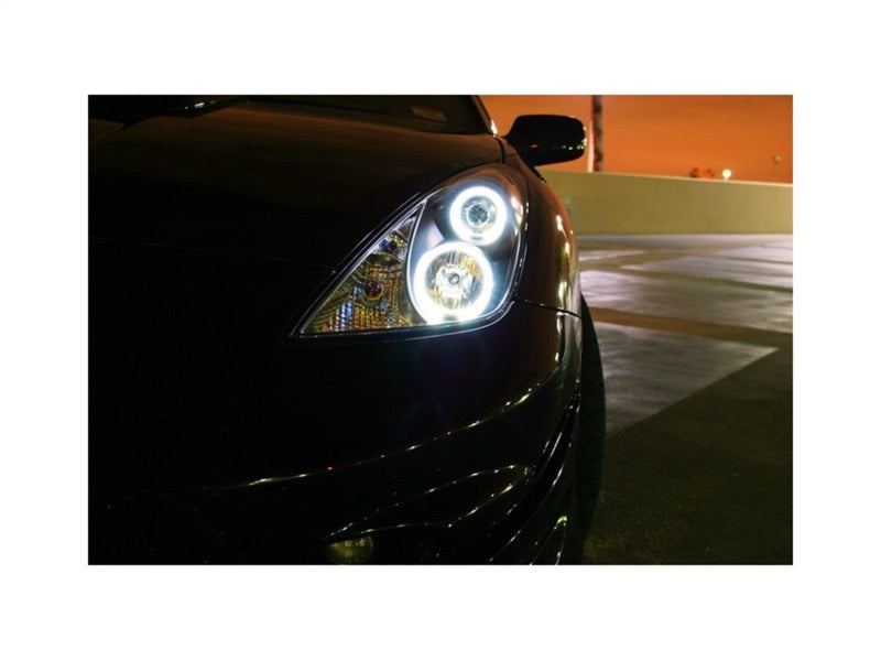 Spyder 5011848 fits Toyota 00-05 Celica Projector Headlights LED Halo DRL Blk H