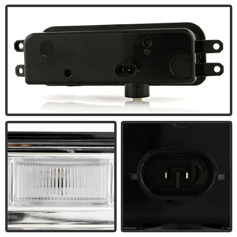 Spyder 22-24 Toyota Tundra OEM Full LED Fog Lights w/Switch - Clear (FL-CL-TTU2022-LED-C)