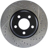 Stoptech 127.63059L 05-13 Chrysler300/300C / 09-12 Dodge Challenger Front Left Drilled & Slotted Rotor