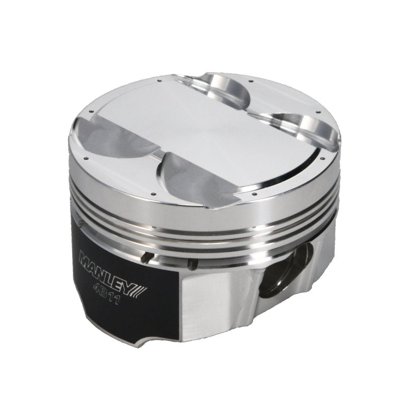 Manley 614200CE-4 08+ fits Mitsubishi 4B11T 86mm STD -5cc Dome 9.0:1 CR Platinu