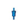 Russell 645140 Performance Blue Street Fuel Filter (3in Length 1-1/8in diameter 3/8in inlet/outlet)