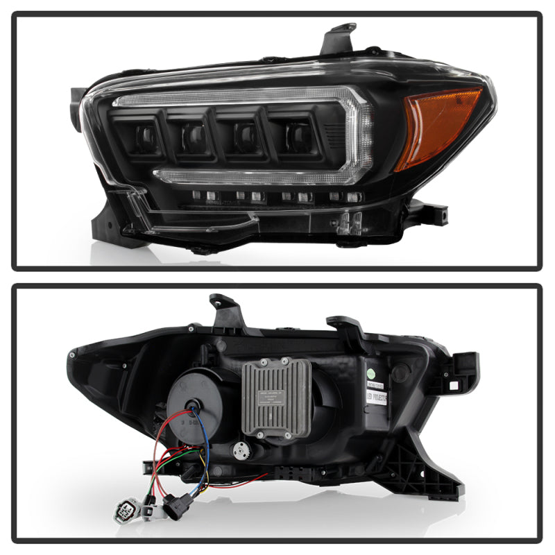 Spyder 5088390 fits Toyota 16-20 Tacoma LED Model Only High-Power LED Headlight