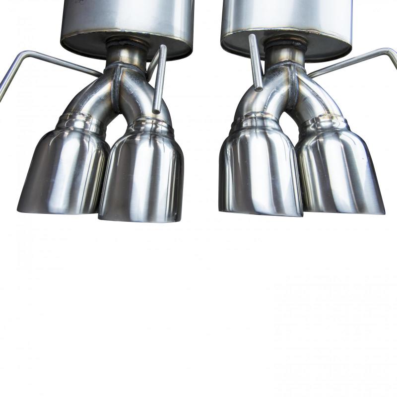 Kooks 21606300 09-13 fits Chevy Corvette C6 LS2/LS3 6.0L/6.2L OEM x 2 1/2in Axleback w/Pol tips