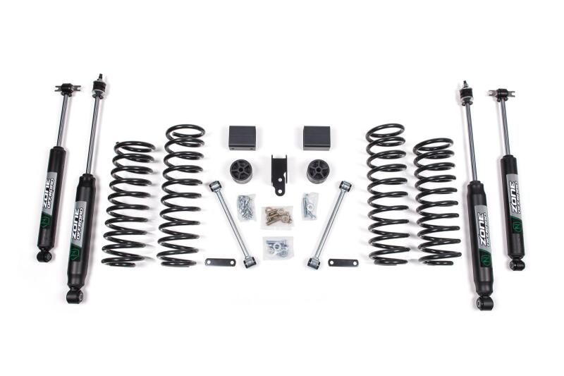 Zone Offroad ZONJ36N 12-18 fits Jeep JK 4dr 3in Suspension Kit
