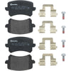 Brembo OE P85109 2015 fits VW Tiguan/CC/Passat/Audi Q3 Rear Low-Met Brake Pad