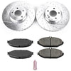 PowerStop fits Mercedes-Benz 17-18 C300 Front Z23 Evolution Sport Brake Kit