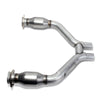 BBK 1465 20 Mustang V6 Short Mid H Pipe With Converters (To Be Used With 1642 S