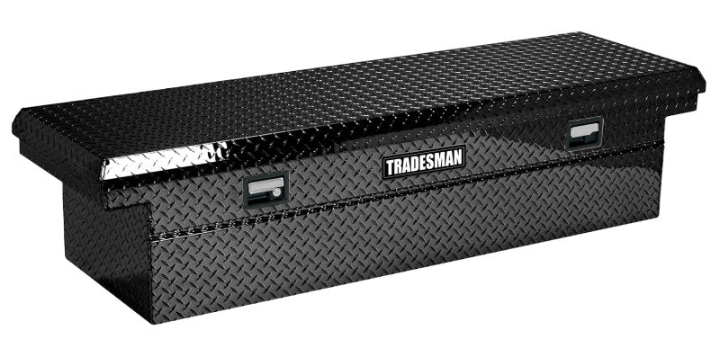 Tradesman 7111002LP Aluminum Economy Cross Bed Low-Profile Truck Tool Box (60in.) - Blk