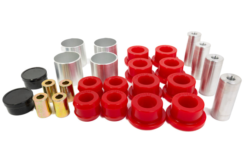 Energy Suspension 20.3102R 12-20 fits Tesla Model S Rear Control Arm Bushing Set - Red
