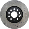 Stoptech 127.33098L Slotted & Drilled Sport Brake Rotor