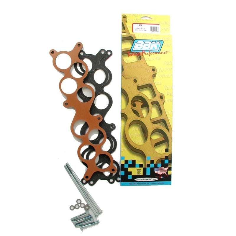 BBK 1506 Mustang 5.0 Phenolic Manifold Spacer Kit Ford GT40 fits Cobra 86-95 3/