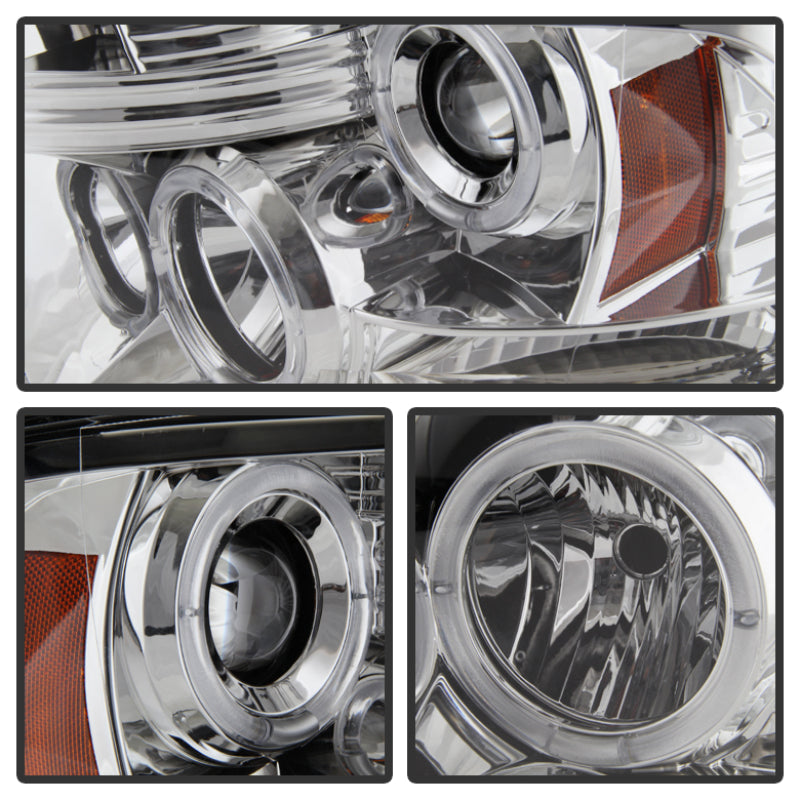 Spyder 5010049 fits Dodge 09-14 Ram 1500 10-14 Projector Headlights Halogen- LE