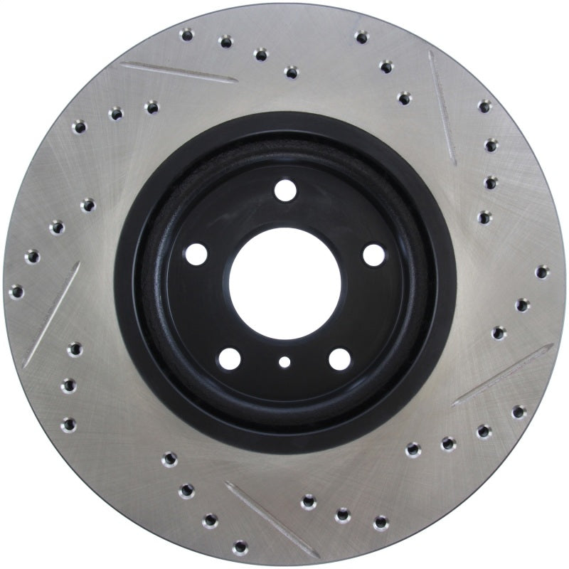 Stoptech 127.42080R 06-07 350Z / 05-07 G35 exp Sport/ 06-07 G35X SportStop Slotted & Drilled Front Right Rotor