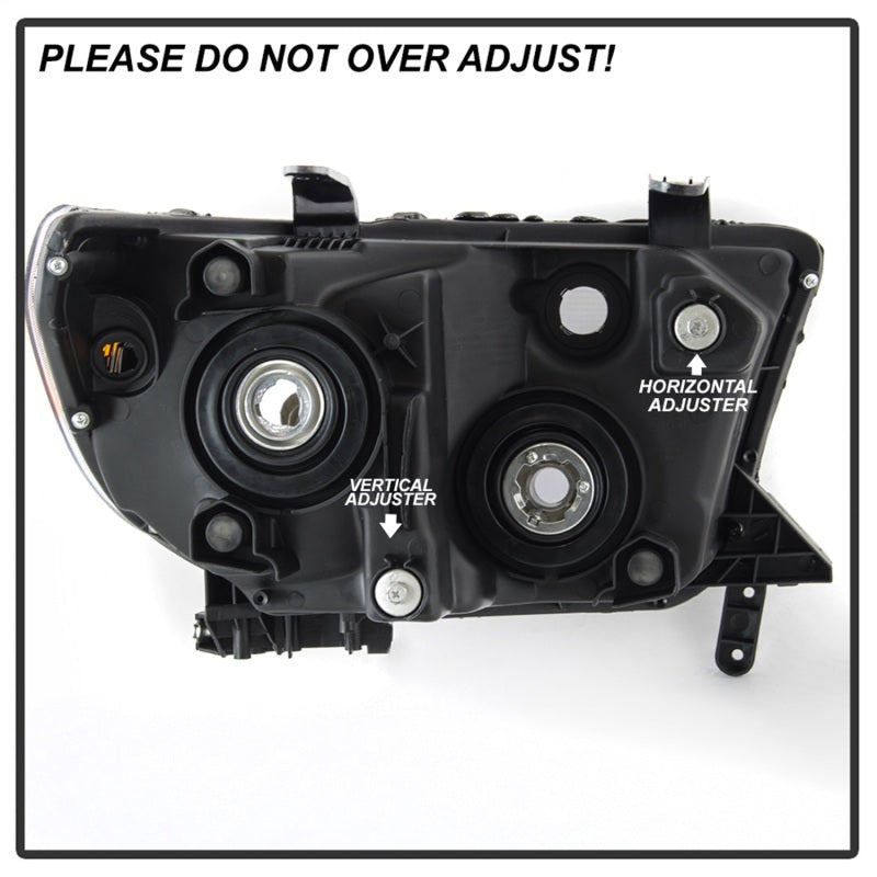 xTune 9042263 07-13 fits Toyota Tundra (w/o Headlight Washer) Headlight - OEM L
