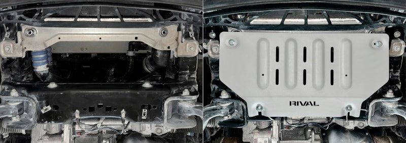 Rival 4x4 2333.1855.2.6 RIVAL 2015+ fits Ford F150 Expedition Ecoboost Aluminum Radiator Skid Plate