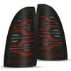 AlphaRex 680070 fits Toyota 05-15 Tacoma LUXX LED Taillights Blk/Red w/Activ Li