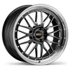 BBS LM471DBPK-BKBD fits LM 20x9 5x130 ET42 CB71.6 Diamond Black Wheel w/ Diamond Cut Machined Lip