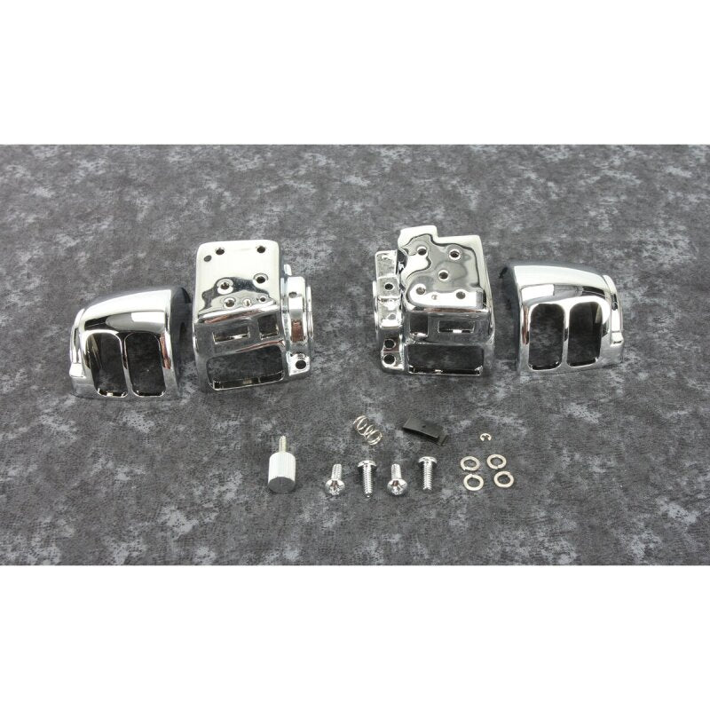 Bikers Choice 482849 08-12 FLHT Touring With Audio & Cruise Chrome Switch Housi