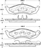 Stoptech 308.0417 Street Brake Pads