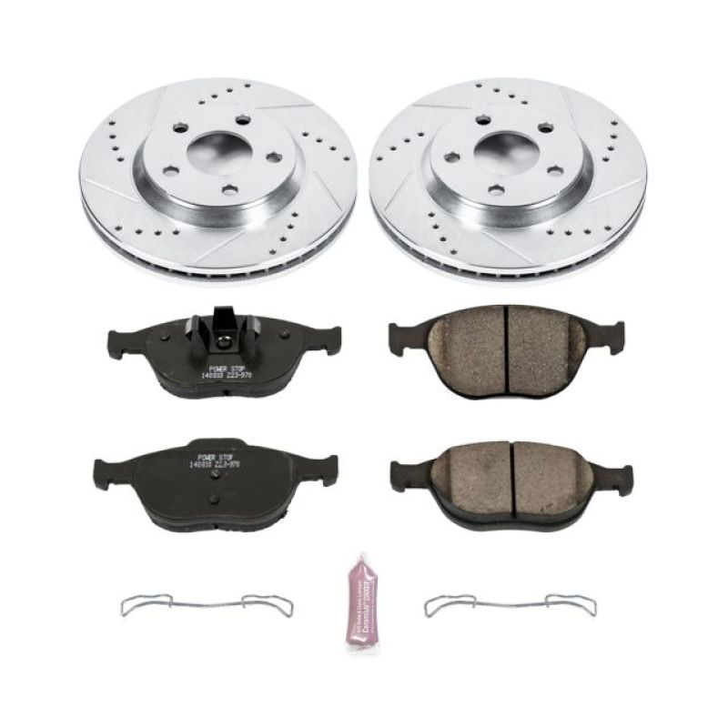 PowerStop K5137 2005 fits Buick LeSabre Front Z23 Evolution Sport Brake Kit