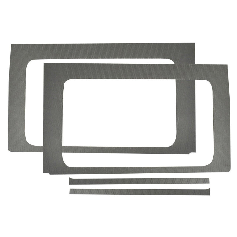DEI 50176 fits Jeep 18-23 Wrangler JL 4-Door Boom Mat Rear Side Window Trim - 4