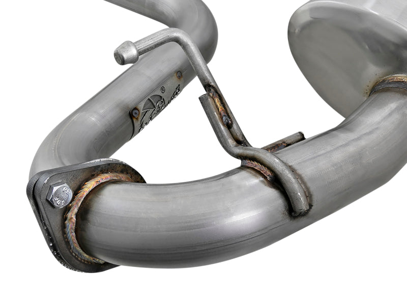 AFE 49-36803 Takeda 2.5in 304 SS Cat-Back Exhaust System fits Subaru Crosstrek