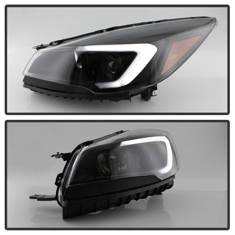 xTune 9042904 13-16 fits Ford Escape LED Light Bar Halogen Projector Headlights