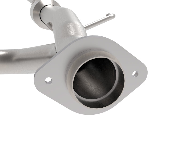 AFE 48-46006-RC fits Toyota Tacoma 05-15 V6-4.0L Twisted Steel Y-Pipe w/ Cat