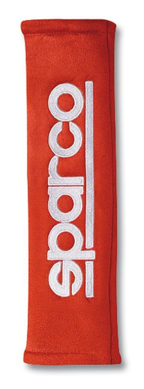 SPARCO 01090R3RS Sparco Belt Pad 2In Alcantara Red