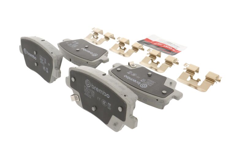 Brembo OE P30112N 19-22 fits Hyundai Veloster N Rear NAO Brake Pad