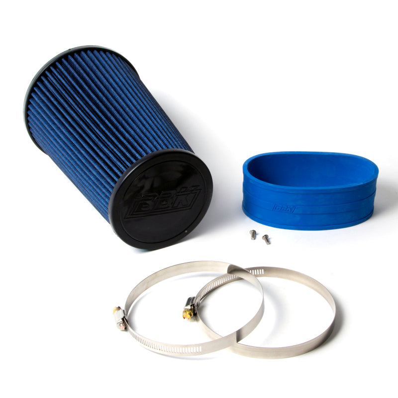 BBK 1736 Mustang 4.6 GT Cold Air Intake Kit - Titanium Silver Powdercoat Finish