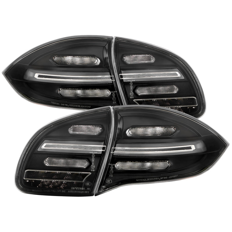 Spyder 5086853 fits Porsche 11-14 Cayenne 958 LED Tail Lights - Sequential Sign