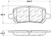 Stoptech 309.0956 Performance Brake Pads