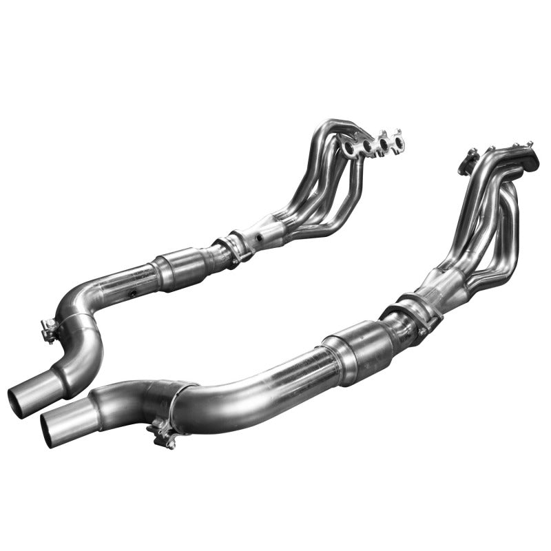 Kooks 1151H431 15+ Mustang 5.0L 4V 1 7/8in x 3in SS Headers w/ Green Catted OEM Connection Pipe