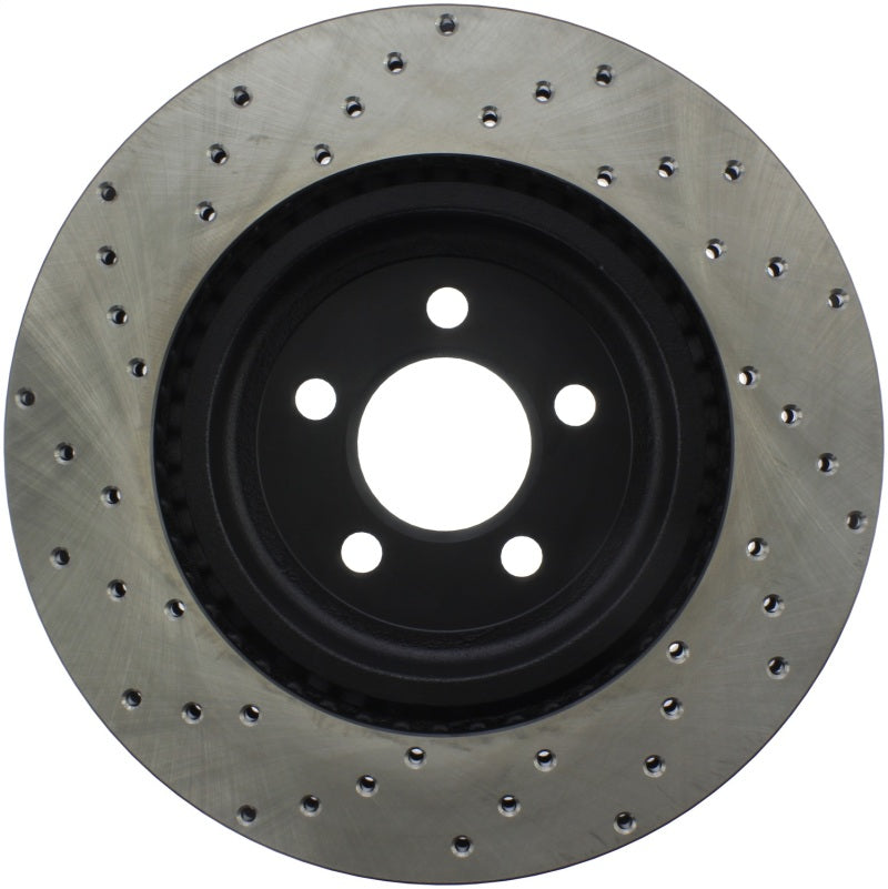 Stoptech 128.63061L Drilled Sport Brake Rotor