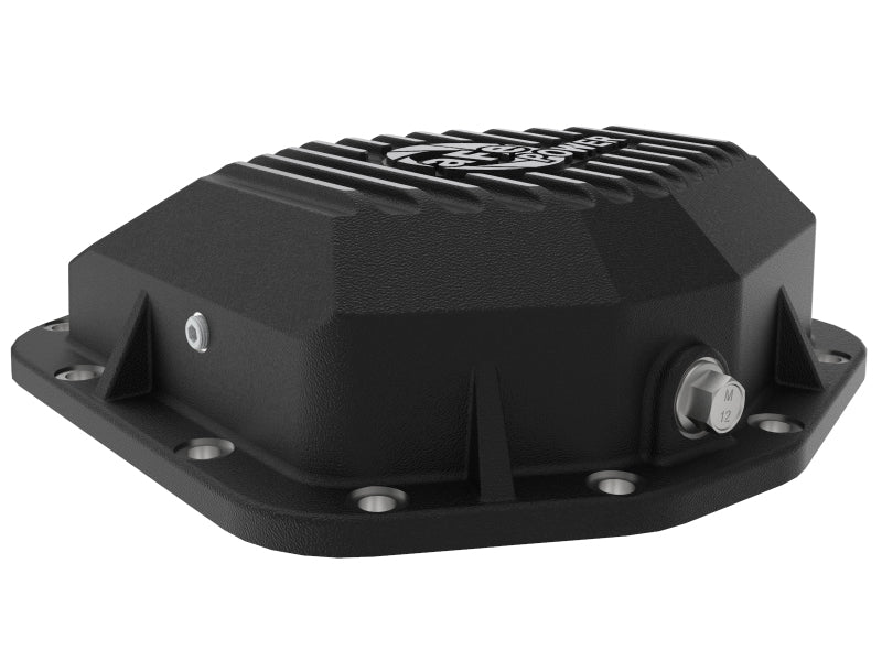 AFE 46-71190B Series Rear Differential Cover Black w/Machined Fins 20+ fits Je