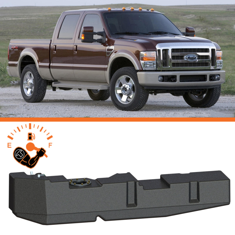 fits Titan Fuel Tanks 7020208 08-10 Ford F-250/F-350 PowerStroke Crew Cab Short Bed 51 Gallon XXL Mid-Ship Tank